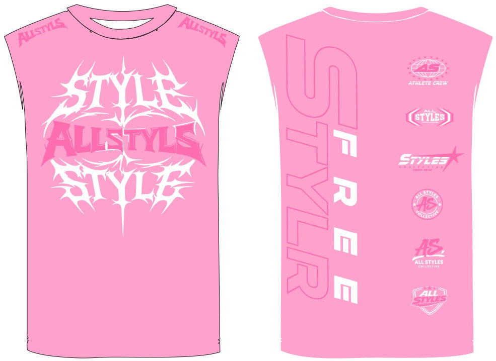 All Styles Rocker Muscle Tee