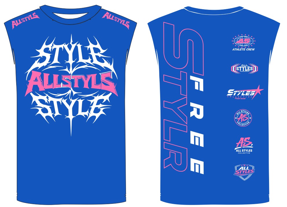 All Styles Rocker Muscle Tee